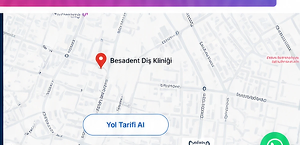 Besadent konum haritası